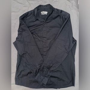 COPY (New) Mango Cotton Mandarin Collar Shirt